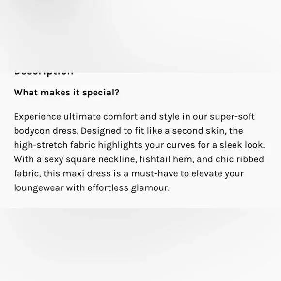 Inlyric Red Long Sleeve Ribbed Dress Loungewear Sz XS - Picture 4 of 8